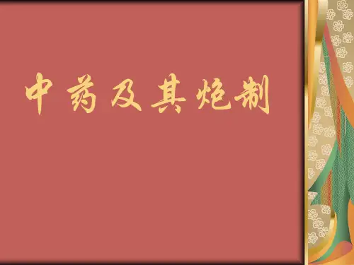 中药饮片--地黄