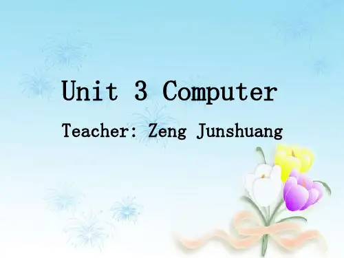 人教版高中英语必修2Unit 3 computers十三11张课件ppt