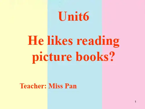 剑桥少儿英语二级A_Unit6精品课件PPT(共19页)