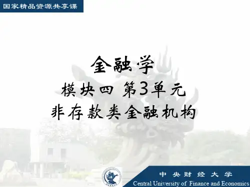 中央财经大学金融学课件 (13)