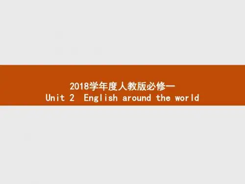  Unit 2  English  around the world-reading-课件 (10)