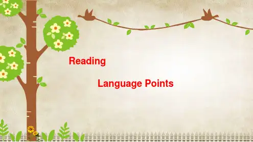 人教选修七Unit2 Language points 课件(共49张)