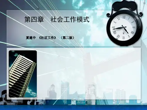 社区工作模式_第四章