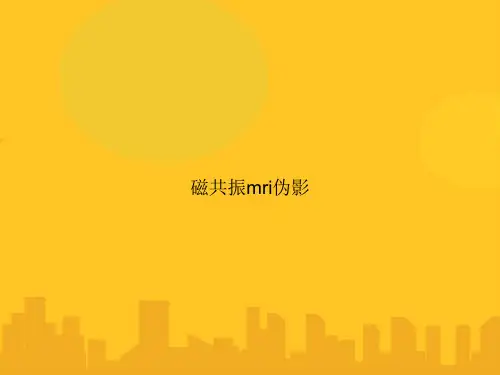 磁共振mri伪影PPT优秀版