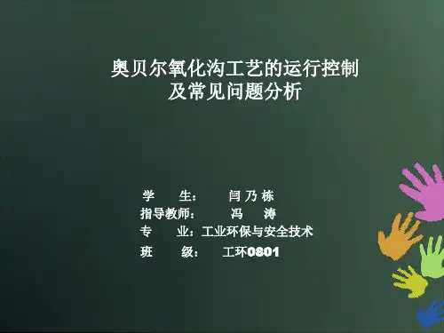 PPT奥贝尔氧化沟工艺