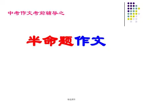 中考语文作文指导复习初中教育精选演示课件.ppt