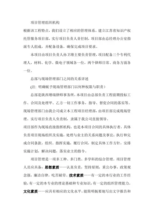 知识产权托管服务实施方案