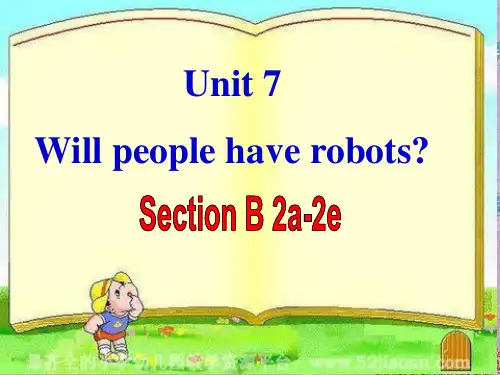 人教版八年级上册英语Unit7-SectionB-2a-2e-