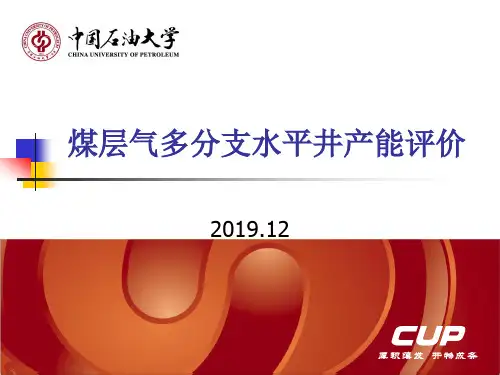 煤层气多分支水平井产能评价