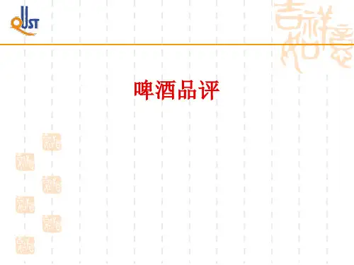 15啤酒品评知识