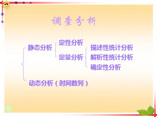 统计学课件—第10章 总量指标