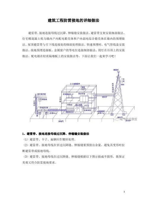 建筑工程防雷接地的详细做法
