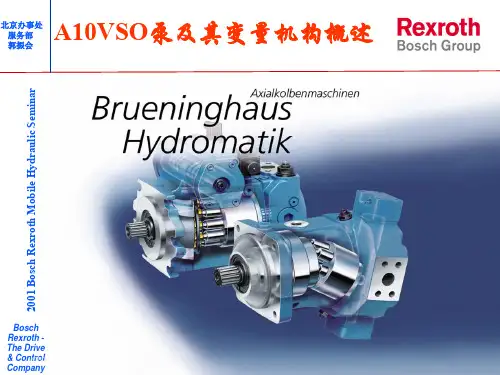 A10VSO变量泵机构讲解