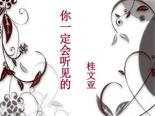 《你一定会听见的》PPT课件3 (共12张PPT)
