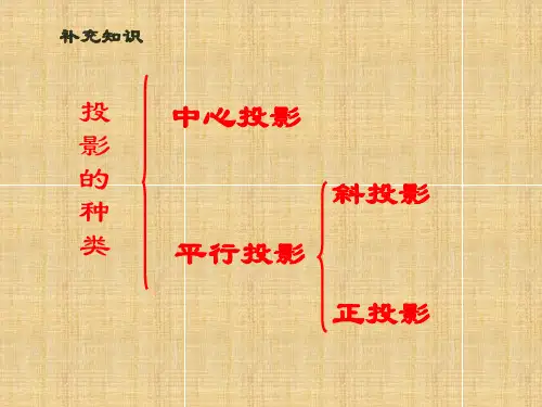 高一通用技术正投影与三视图尺寸标注课件.ppt
