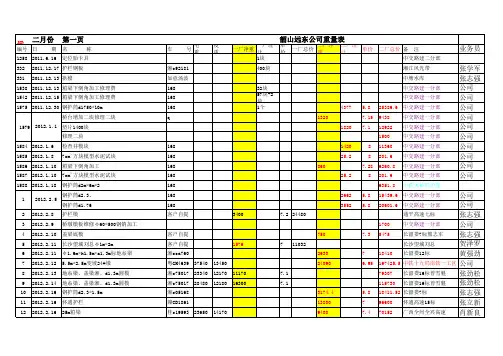 三月分中交 2012对帐单单