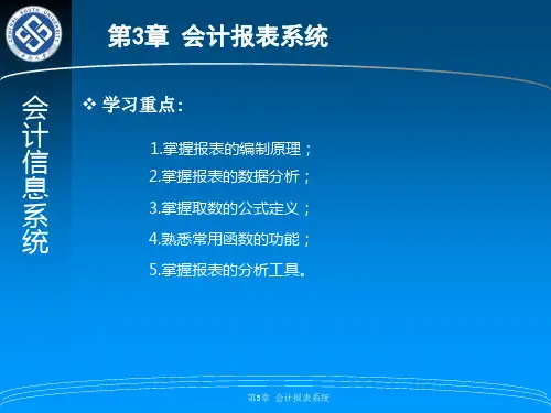最新2019-会计信息系统第三章-PPT课件