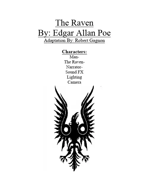 theravenbyedgarallanpoe：爱伦·坡的《乌鸦》by
