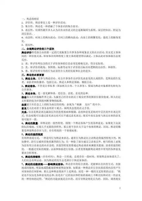 舆论学