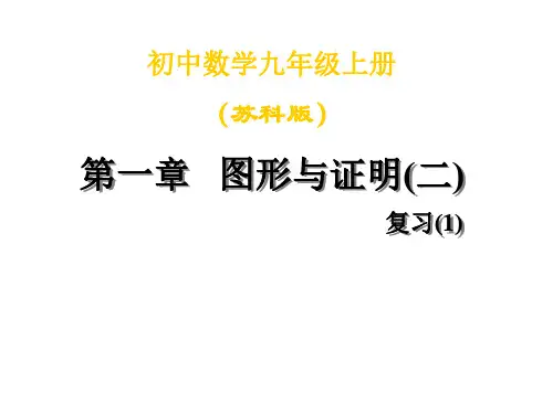 九年级数学图形与证明2