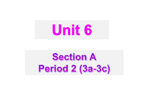 人教版八年级英语下册课件《Unit 6 An old man tried to move the mountains   Section A2》
