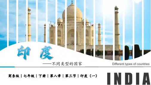 8.3  印度(课件1)-七年级地理下册同步精品课堂(商务星球版)