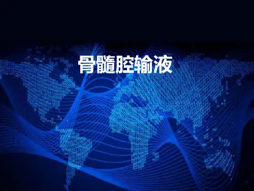 骨髓腔内注射PPT课件
