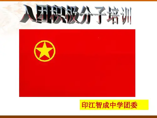 入团积极分子培训