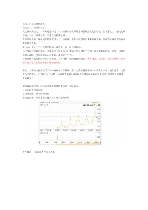 三只松鼠商业模式 三只松鼠营销模式学习资料