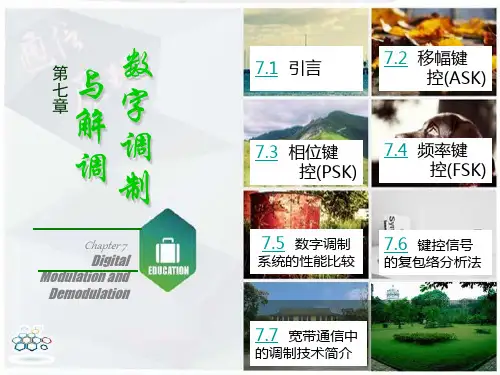 第7章数字调制与解调