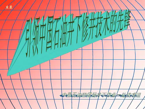 修井工具简介