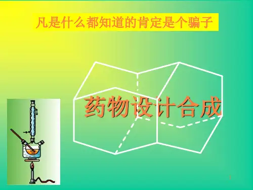 药物设计合成PPT课件