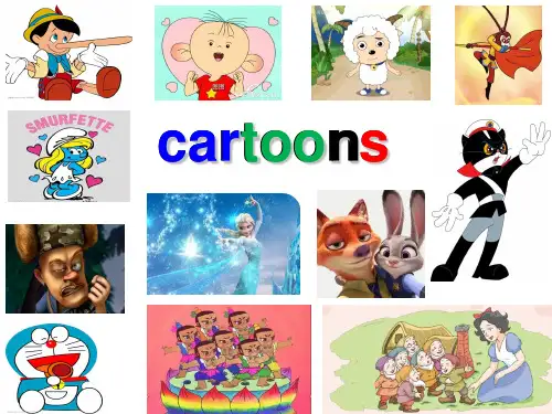 牛津上海版三年级英语下册Unit 10 Funny cartoons period1课件