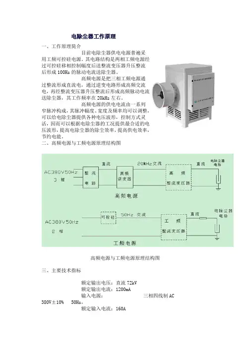 电除尘器工作原理及性能特点