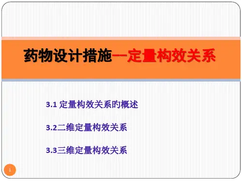 定量构效关系