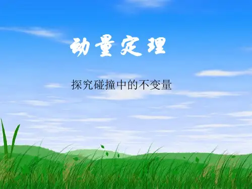 《实验：探究碰撞中的不变量》ppt精编课件