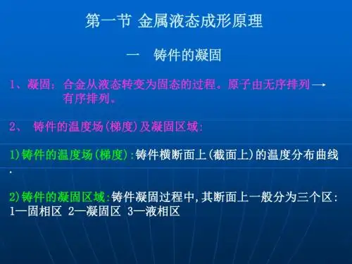 第一节金属的液态成形原理讲义.