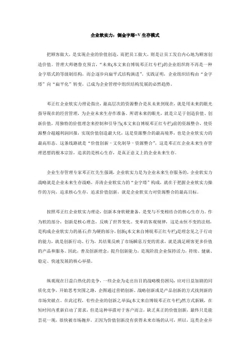 企业软实力
