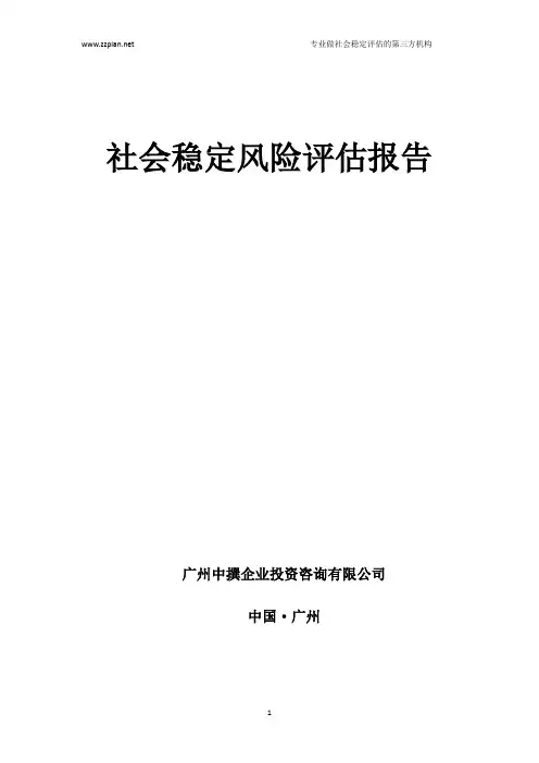 稳评公司自评报告
