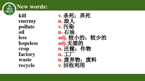 Module 12 Unit 1第一课时课件 外研版英语九年级上册