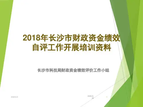 自评工作开展培训资料.pptx
