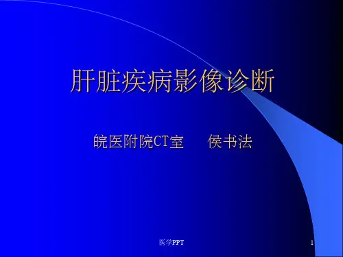 《肝脏疾病影像诊断》PPT课件