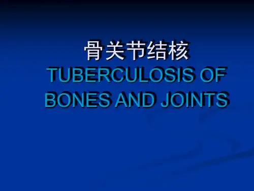 骨关节结核PPT课件