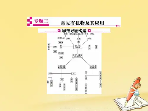 高考化学二轮复习热点重点难点细致讲解课件 专题三 常见有机物及其应用 (共101张PPT)