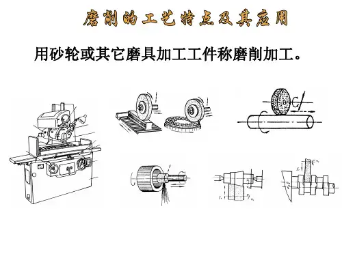磨削的工艺特点及其应用