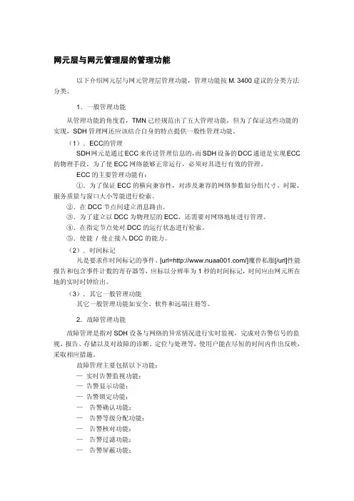 SDH的告警