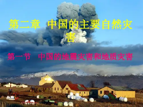 地理21中国的地震灾害和地质灾害中图版选修