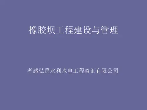 橡胶坝工程