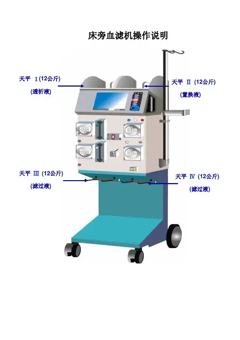 床旁血滤机操作说明