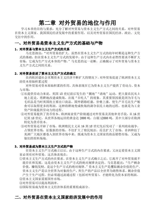 国际贸易(笔记)